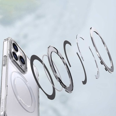 Чохол TPU+PC Empire with MagSafe and Ring для Apple iPhone 15 Pro (6.1") Clear