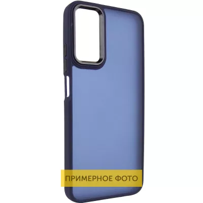 Чохол TPU+PC Lyon Frosted для Motorola Moto G15 4G Navy Blue