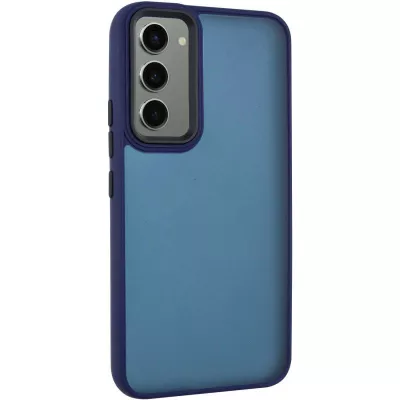 Чохол TPU+PC Lyon Frosted для Samsung Galaxy A55 Deep Navy