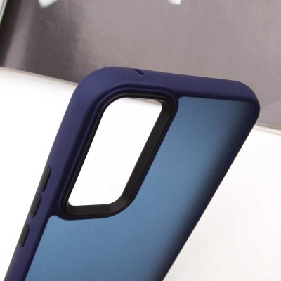 Чохол TPU+PC Lyon Frosted для Samsung Galaxy A55 Deep Navy