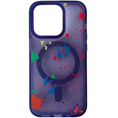 Чохол TPU+PC Flush with MagSafe для Apple iPhone 14 (6.1") Dark purple Чохол TPU+PC Flush with MagSafe для Apple iPhone 14 (6.1") Dark purple