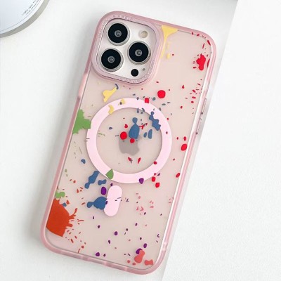Чохол TPU+PC Flush with MagSafe для Apple iPhone 16 Pro Max (6.9") Baby pink
