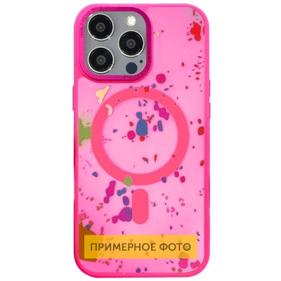 Чохол TPU+PC Flush with MagSafe для Samsung Galaxy S24 / S25 Barbie Pink
