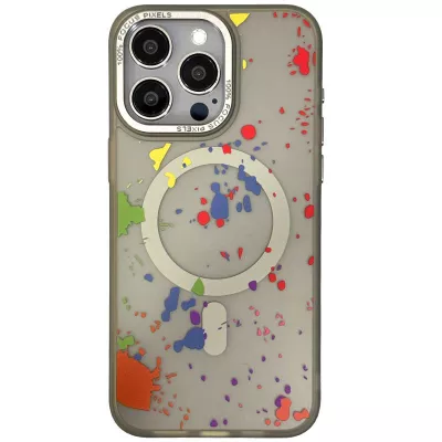 Чохол TPU+PC Flush with MagSafe для Samsung Galaxy S24 FE Titanium grey