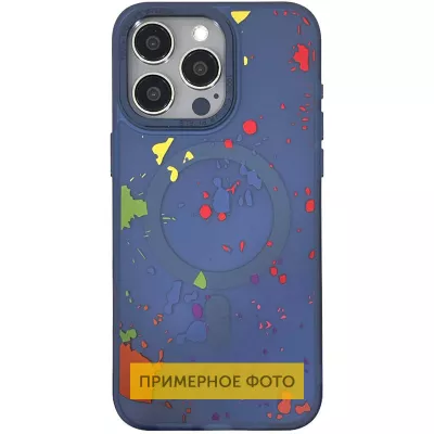 Чохол TPU+PC Flush with MagSafe для Samsung Galaxy S24+ / S25+ Dark blue