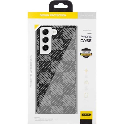Чохол TPU+PC Grid для Samsung Galaxy S21 FE Cube