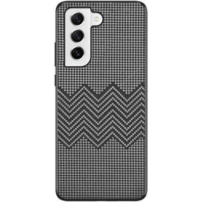 Чохол TPU+PC Grid для Samsung Galaxy S21 FE Wave