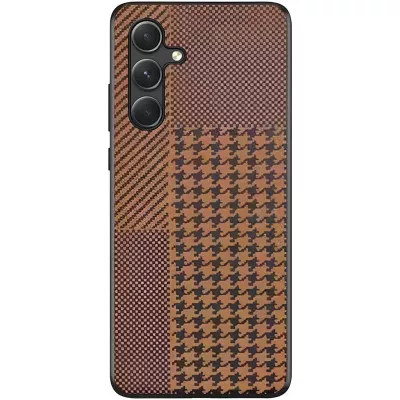 Чохол TPU+PC Grid для Samsung Galaxy S24 FE Bronze