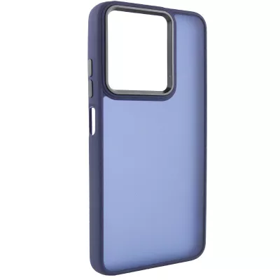 Чохол TPU+PC Lyon Frosted для Infinix Hot 40 Navy Blue