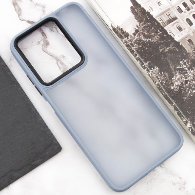Чохол TPU+PC Lyon Frosted для Infinix Hot 40 Sierra Blue