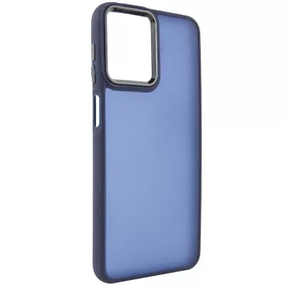 Чохол TPU+PC Lyon Frosted для Motorola Moto E13 Navy Blue