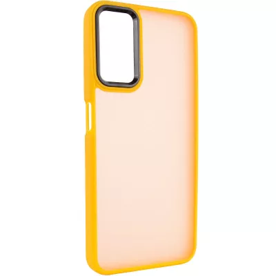 Чохол TPU+PC Lyon Frosted для Oppo A96 Orange