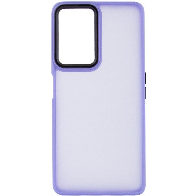 Чохол TPU+PC Lyon Frosted для Oppo A96 Purple