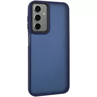 Чохол TPU+PC Lyon Frosted для Samsung Galaxy A16 4G/5G Navy Blue
