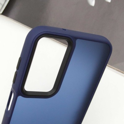 Чохол TPU+PC Lyon Frosted для Samsung Galaxy A16 4G/5G Navy Blue
