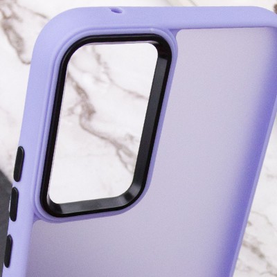 Чохол TPU+PC Lyon Frosted для Samsung Galaxy A32 4G Purple