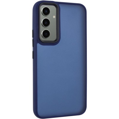 Чохол TPU+PC Lyon Frosted для Samsung Galaxy A36 5G Navy Blue