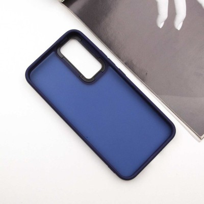 Чохол TPU+PC Lyon Frosted для Samsung Galaxy A36 5G Navy Blue