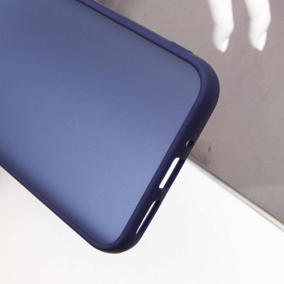 Чохол TPU+PC Lyon Frosted для Samsung Galaxy A36 5G Navy Blue