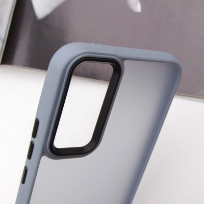 Чохол TPU+PC Lyon Frosted для Samsung Galaxy A36 5G Sierra Blue