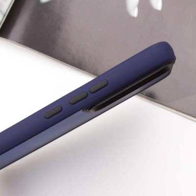 Чохол TPU+PC Lyon Frosted для Samsung Galaxy A55 Navy Blue