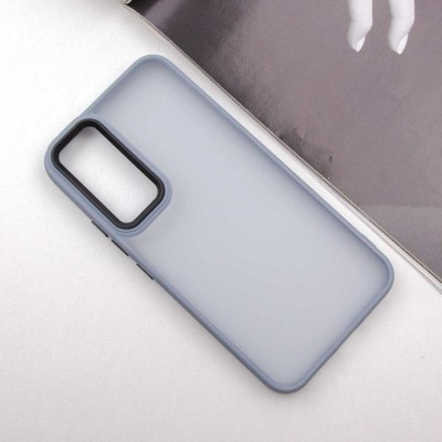 Чохол TPU+PC Lyon Frosted для Samsung Galaxy A55 Sierra Blue