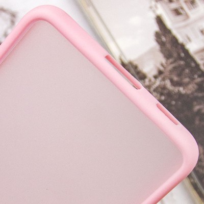 Чохол TPU+PC Lyon Frosted для Samsung Galaxy S21 FE Pink