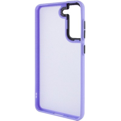 Чохол TPU+PC Lyon Frosted для Samsung Galaxy S21 FE Purple
