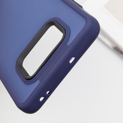 Чохол TPU+PC Lyon Frosted для Xiaomi Poco X3 NFC / Poco X3 Pro Navy Blue