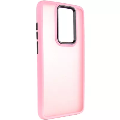 Чохол TPU+PC Lyon Frosted для Xiaomi Redmi Note 8 Pro Pink