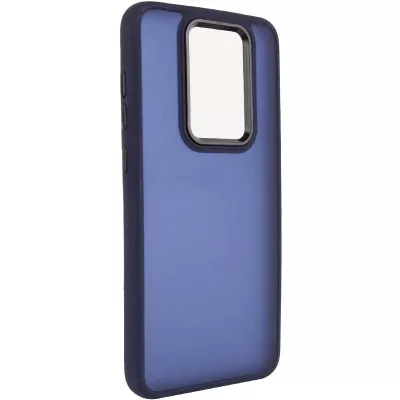 Чохол TPU+PC Lyon Frosted для Xiaomi Redmi Note 9 / Redmi 10X Navy Blue
