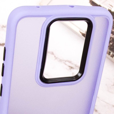 Чохол TPU+PC Lyon Frosted для Xiaomi Redmi Note 9 / Redmi 10X Purple