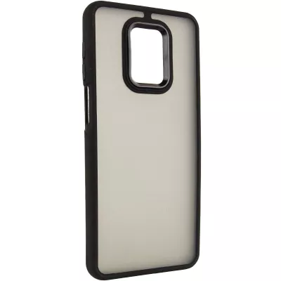 Чохол TPU+PC Lyon Frosted для Xiaomi Redmi Note 9s / Note 9 Pro / Note 9 Pro Max Black