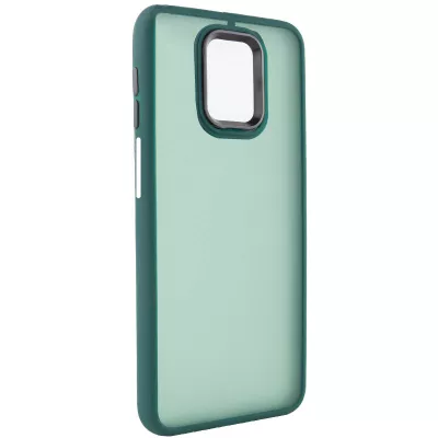 Чохол TPU+PC Lyon Frosted для Xiaomi Redmi Note 9s / Note 9 Pro / Note 9 Pro Max Green