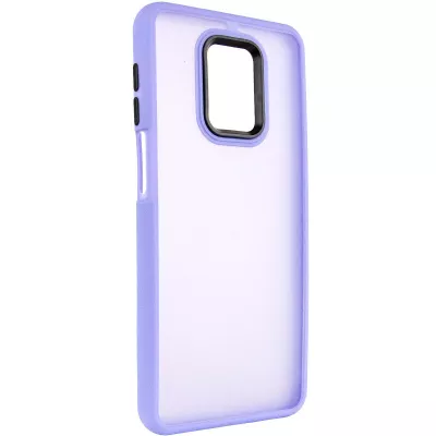 Чохол TPU+PC Lyon Frosted для Xiaomi Redmi Note 9s / Note 9 Pro / Note 9 Pro Max Purple
