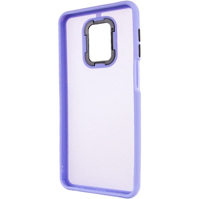 Чохол TPU+PC Lyon Frosted для Xiaomi Redmi Note 9s / Note 9 Pro / Note 9 Pro Max Purple
