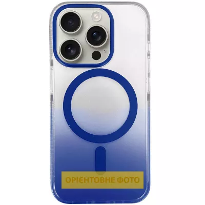 Чохол TPU+PC Phantom with MagSafe для Apple iPhone 16e (6.1") Blue