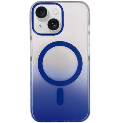 Чохол TPU+PC Phantom with MagSafe для Apple iPhone 13 / 14 (6.1") Blue