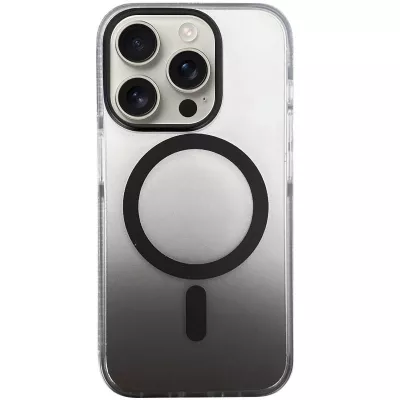 Чохол TPU+PC Phantom with MagSafe для Apple iPhone 15 Pro Max (6.7") Black
