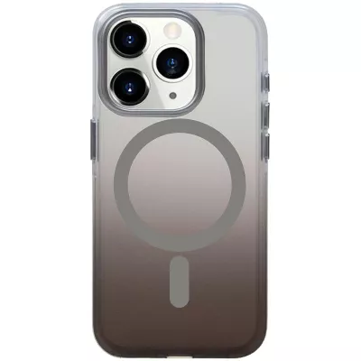 Чохол TPU+PC Shadow with MagSafe для Apple iPhone 14 Pro (6.1") Gray