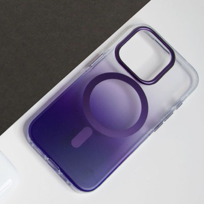 Чохол TPU+PC Shadow with MagSafe для Apple iPhone 14 Pro (6.1") Purple Чохол TPU+PC Shadow with MagSafe для Apple iPhone 14 Pro (6.1") Purple