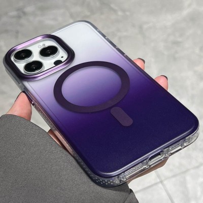 Чохол TPU+PC Shadow with MagSafe для Apple iPhone 14 Pro (6.1") Purple Чохол TPU+PC Shadow with MagSafe для Apple iPhone 14 Pro (6.1") Purple