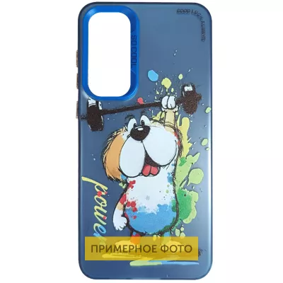 Чохол TPU+PC So Cool для Samsung Galaxy A35 Power Blue