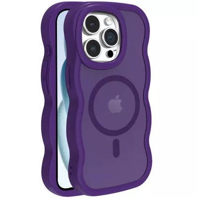 Чохол TPU+PC Undine with MagSafe для Apple iPhone 12 Pro / 12 (6.1") Purple
