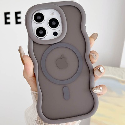 Чохол TPU+PC Undine with MagSafe для Apple iPhone 12 Pro Max (6.7") Grey Чохол TPU+PC Undine with MagSafe для Apple iPhone 12 Pro Max (6.7") Grey