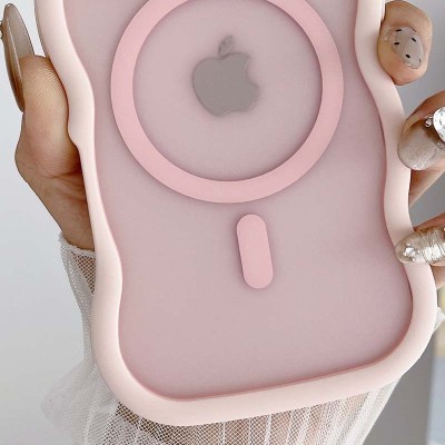 Чохол TPU+PC Undine with MagSafe для Apple iPhone 15 (6.1") Pink