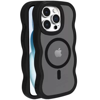 Чохол TPU+PC Undine with MagSafe для Apple iPhone 15 Pro (6.1") Black