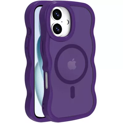Чохол TPU+PC Undine with MagSafe для Apple iPhone 16 (6.1") Purple