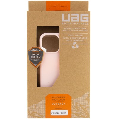 Чохол UAG OUTBACK BIO для Apple iPhone 13 mini (5.4") Рожевий