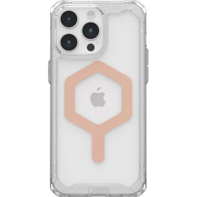 Чохол UAG для iPhone 15 Pro Max, Plyo Magsafe, Ice/Rose Gold (114305114348)
